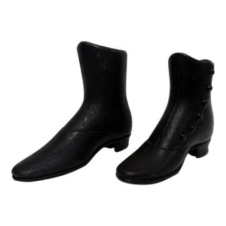 Pair, Victorian Cast Iron Mannequin or Boot Forms C. 1880 American For Sale