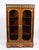 19th Century Victorian Burr Walnut Low Display Cabinet For Sale - Image 4 of 6