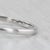 Modern 1.91ctw Diamond Round 3-Stone 14k White Gold Size 6.25 Engagement For Sale - Image 3 of 8