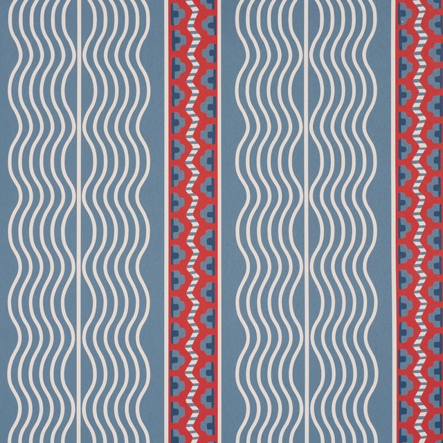 Fashion designer Johnson Hartig of Libertine was inspired by 18th-century English trims when he created this colorful...