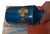 Mid-Century Modern Two Aldo Londi Vases in Rimini Blue With Mettalic Clovers For Sale - Image 3 of 11
