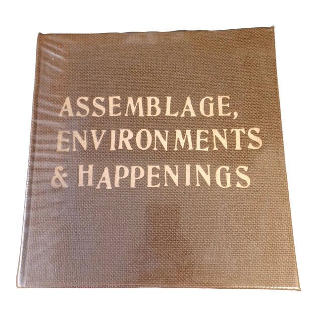 Vintage Assemblages Environmrnts and Happenings Book For Sale