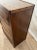 Vintage Tiger Oak File Cabinet Three Locking Drawers Paneled Sides Legal Size For Sale - Image 11 of 11