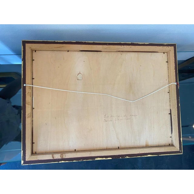 Morini Zolfanelli, Near Jussy, Switzerland, Oil on Wood, 1993 For Sale - Image 7 of 10