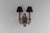 Vintage Wall Mounted Light in Steel, 1920s For Sale - Image 10 of 10