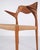 Model 55 Dining Chair in Teak & Woven Seat by N.O Møller For J.L. Møllers, 1960s For Sale - Image 11 of 15