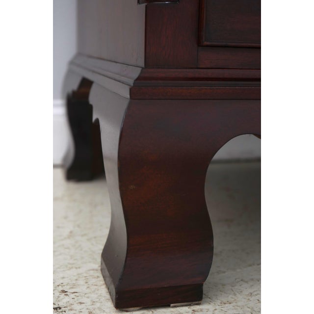 Henkel Harris Mahogany #175 New Market High Chest For Sale - Image 9 of 14