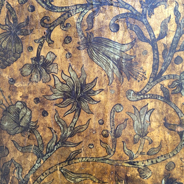 Art Nouveau Gilded and Silver-Plated Embossed Cabinet, Spain, 1920s For Sale - Image 15 of 18