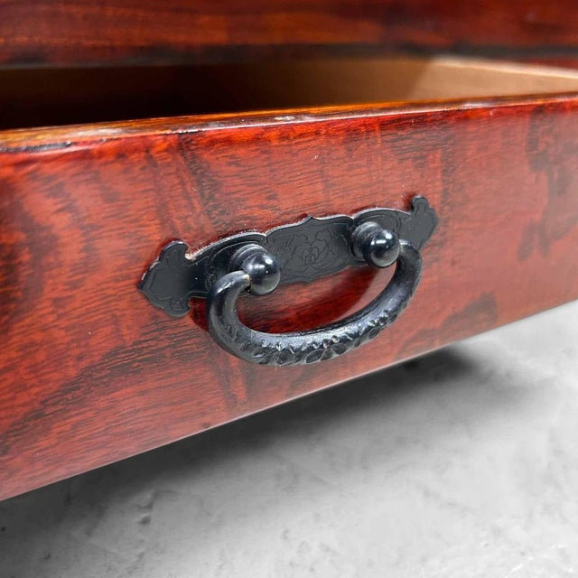 Long Shōwa Traditional Nagahibachi Flower Bowl,, Japan, 1960s For Sale - Image 11 of 15