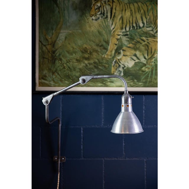 Vintage French Machine Lamp, 1940s For Sale - Image 10 of 10