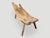 1930s Rare Antique Teak Wood Bench or Chaise For Sale - Image 5 of 6
