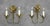 French Brutalist Style Floral Wall Lights, 1980s, Set of 2 For Sale - Image 9 of 9