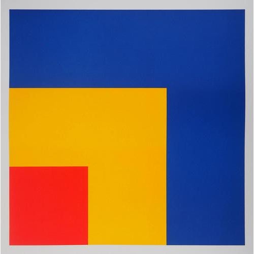 Ellsworth KELLY (after) Red, yellow and blue Color lithograph (Maeght workshop) Unsigned On vellum 85 x 65 cm On the back...