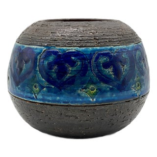 Round Vase by Aldo Londi for Bitossi, 1960s For Sale