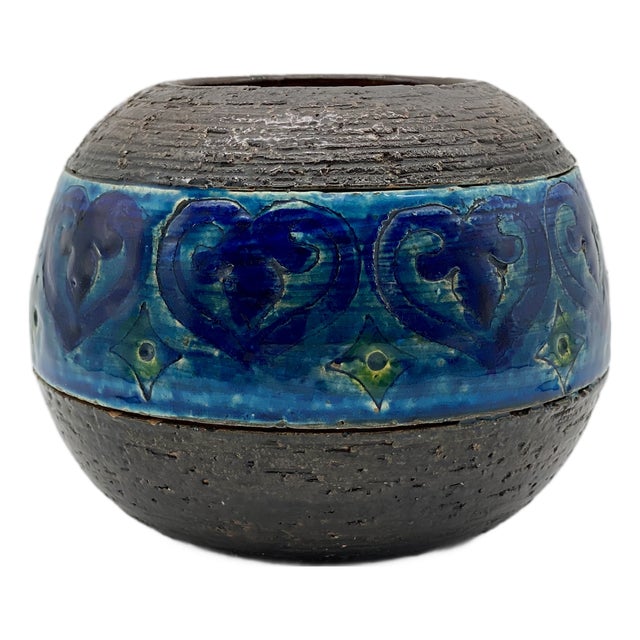 Round Vase by Aldo Londi for Bitossi, 1960s For Sale