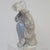 Realism Vintage Lladro Spain Boy Meets Girl Little Couple Kissing Porcelain Figurine For Sale - Image 3 of 18