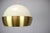 Mid-Century Modern European Space Age Brass and Metal Pendant Lamp, 1970s For Sale - Image 4 of 13