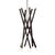 Contemporary cool: Sleek metal rods seemingly balance in this air. Clean lines and subtle design details come together...