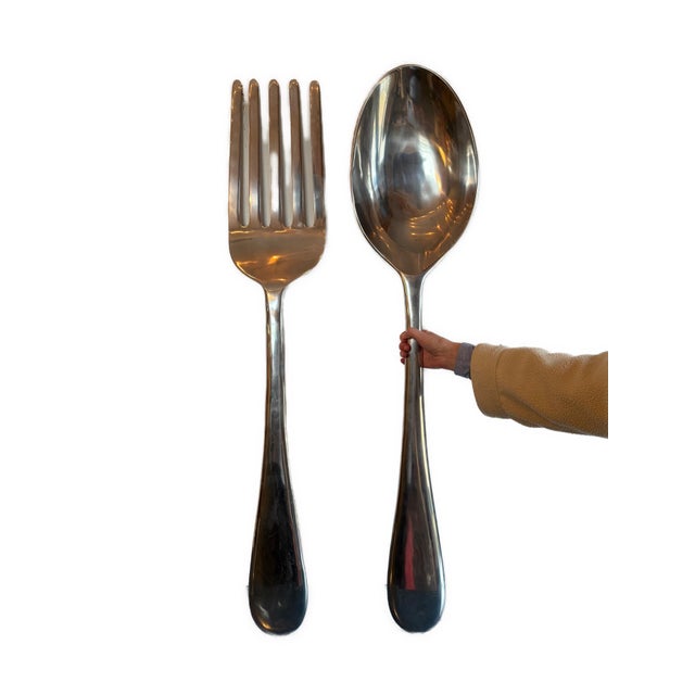 Curtis Jere kitchen cutlery art pieces in ode to our daily culinary life - the Simple Fork and Spoon of the Kitchen, made...