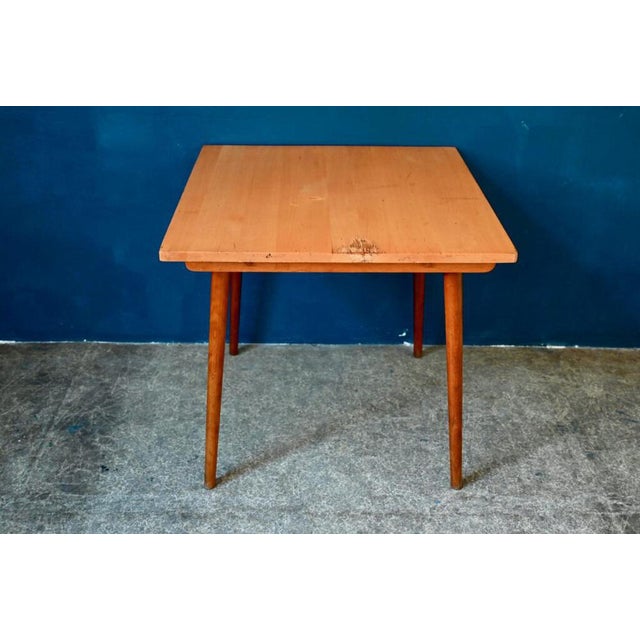 Country Square Bistro Table, 1950s For Sale - Image 15 of 15