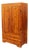 Pine Primitive Mid-Century Vintage Armoire For Sale