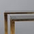 Vintage Coffee Tables in Brass and Smoked Glass, Italy, 1960s, Set of 2 For Sale - Image 5 of 10