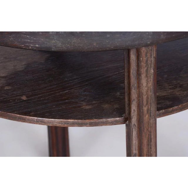 Art Deco Small Table attributed to J. Hoffmann for Wiener Werkstätte, Czech, 1910s For Sale - Image 4 of 11