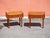 Vintage Teak Veneer Bedside Tables, Denmark, 1960, Set of 2 For Sale - Image 12 of 13