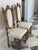 Traditional Vintage Pair , Borroque/Renaissance Revival,high Back Dining or Accent Chairs For Sale - Image 3 of 6