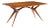 Mid 20th Century Giuseppe Scapinelli Mid Century Brazilian Walnut Console Flip Top Dining Table For Sale