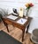 Antique Italian Rustic Walnut Writing Table, 1890s For Sale - Image 4 of 10