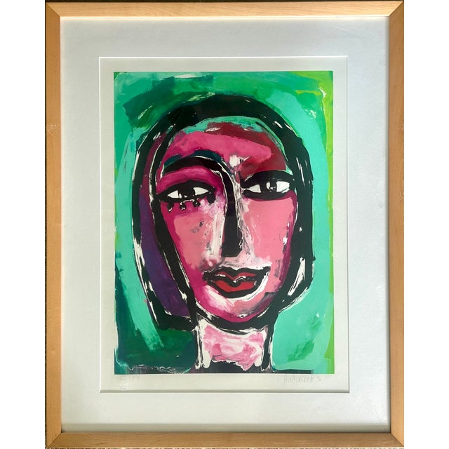 Christine Haberstock — Untitled Monoprint #1, 1996 For Sale