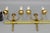French Art Deco Brass Twin-Arm Sconces, 1930, Set of 2 For Sale - Image 14 of 18