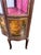 Wood Vintage French Louis XV Vitrine Brass Curio Display Cabinet Made in Spain For Sale - Image 7 of 8