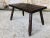 Mid-Century French Rustic Side Table on Tapered Legs For Sale - Image 11 of 13