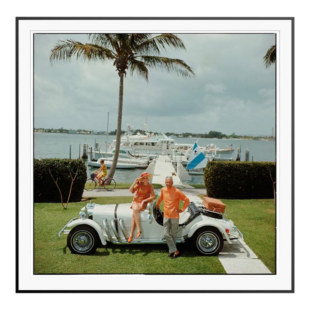 All Mine 1961 by Slim Aarons Black Framed C-Print For Sale