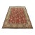 Tabriz Rug 10'2'' X 12'8'' Red Wool Vintage Traditional Hand-Knotted Carpet For Sale