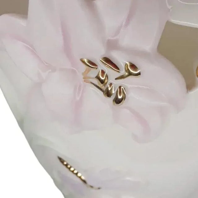 1980s Lenox Lilly and Dragonfly Vase With Certificate of Authenticity For Sale In Austin - Image 6 of 11