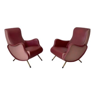 Set of Armchairs from Fratelli Bergallo, Turin, 1950s For Sale