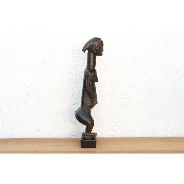 Early 20th Century The Silent Guardian, Antique Lobi Bateba Figure on Custom Stand For Sale - Image 5 of 8