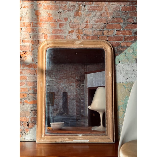 Brown Antique French Louis-Philippe Mirror For Sale - Image 8 of 11