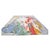 Early 21st Century Indo-Napalese Modern Sima Wool & Silk 12x15 Grey & Multi Color Handmade Area Rug #1144026 For Sale - Image 5 of 8