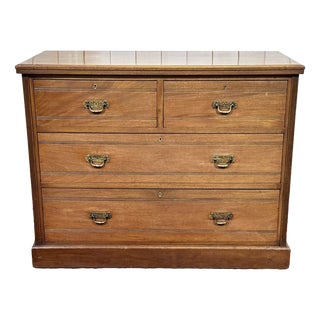19th Century Victorian Mahogany Chest of Drawers For Sale