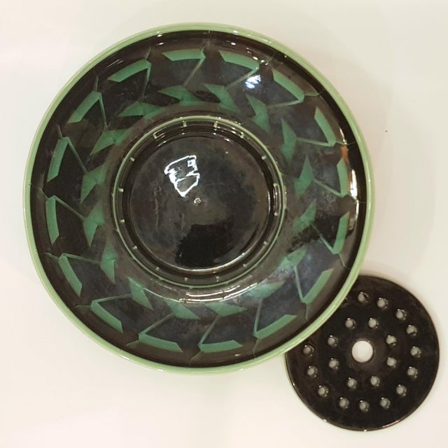 Ceramic Fruit Bowl with Sieve by Hedwig Bollhagen, 1950s, Set of 2 For Sale - Image 7 of 10