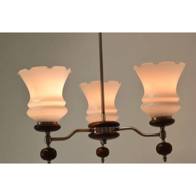 Mid-Century Chandelier, 1960s For Sale - Image 12 of 17