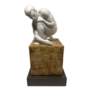 Lladró Scientia Porcelain Man Figurine Matte Finish #1018018 Mint Condition!