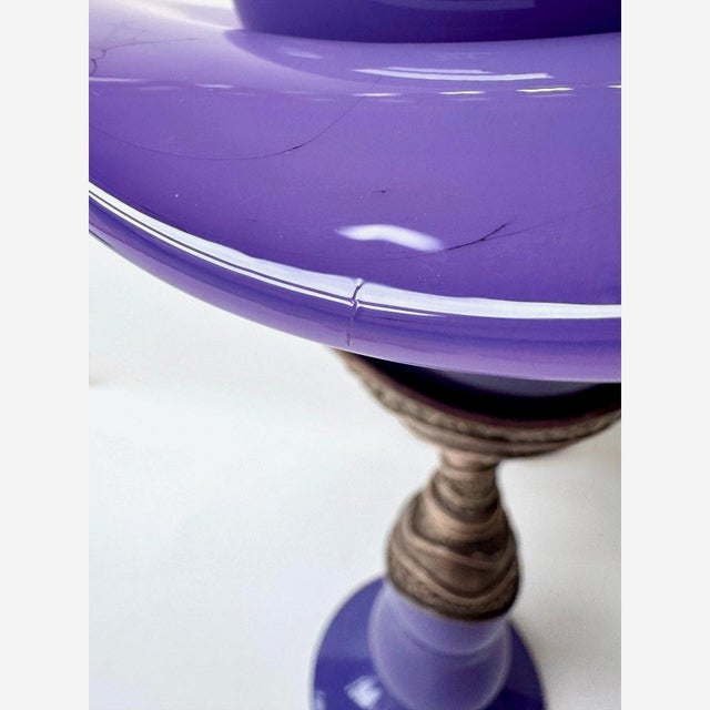 John Ruth “Flower Ball” Studio Glass and Sterling Silver Sculpture, 1990s For Sale - Image 14 of 16