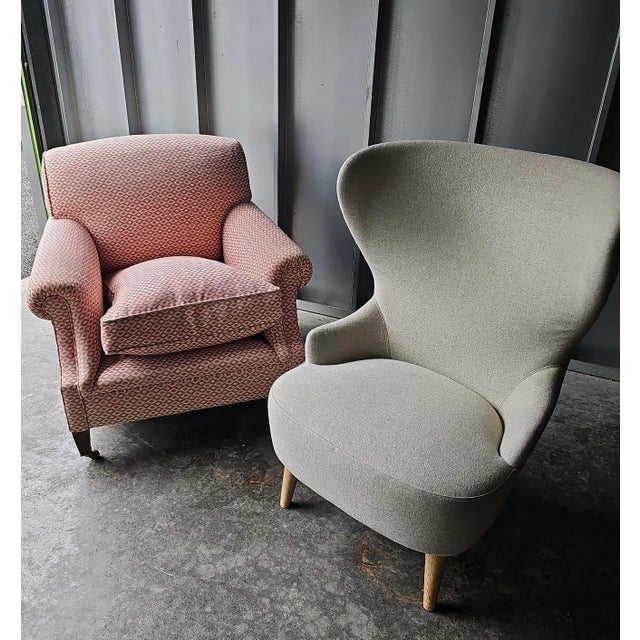George Smith by Tom Dixon Micro Wingback Chairs - a Pair For Sale - Image 9 of 12