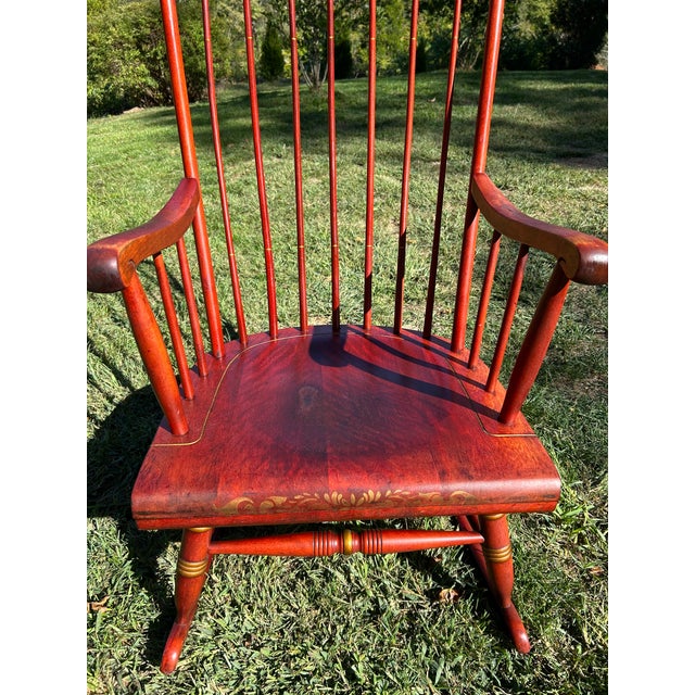 Wood Nichols & Stone Co. Rocking Chair For Sale - Image 7 of 10