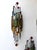 Hammered Glass Wrought Iron Sconces by Longobard, Italy, 1970s, Set of 3 For Sale - Image 10 of 14